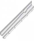 Sturdy Replacement Refrigerator Crisper Drawer Center Slide Rail Brings Slick Gliding Action Again Zero Headaches Needed Quick Hands On Fits W10671238 Kitchen Appliance Part, white plastic guide rail.