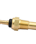 Precision Engine Coolant Temperature Sensor Replacement Fits Honda Civic Accord Acura Cl, brass sensor with threaded base.