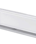 30 Inch Proportional Linear Convector Baseboard Heater With Built In Thermostat 240V 208V 1000W 750W White Energy Efficient