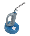 Heavy Duty Drain Cleaner Spring Coil Strip Multi Length Plumbing Snaker Flexible Pipe Breaker with ergonomic handle and steel coil.