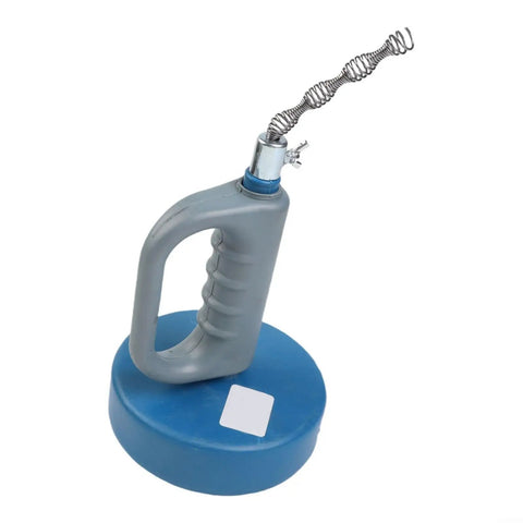 Heavy Duty Drain Cleaner Spring Coil Strip Multi Length Plumbing Snaker Flexible Pipe Breaker with ergonomic handle and steel coil.