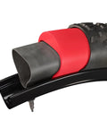 Armor Tire Insert For Fat Tires And E-Bikes, Puncture-Proof Tube Protector With Aither Foam on cutaway view of bicycle tire