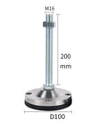 Top Tier Adjustable Metal Furniture Leveling Four Piece Package Swivel Base Height Adjusters For Wobbly Tables Chairs Dressers Kill The Rattle Fast Track, steel adjuster with 200mm height.