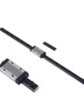 Black Miniature Linear Rail Slide Kit With MGN12 Guide And MGN12H Carriage, Includes One MGN9H Block for CNC motion system