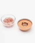 Magnetic Rose Gold Paper Clip Holder Dispenser With 100 Paper Clips Desk Office Organizer Apple Shape Design Luxury Home Decor Dope Gift Idea