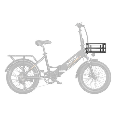 Front Basket For Electric Bikes With Large Capacity Cargo Carrier Easy Install Direct Mount Above Front Wheel Removable Basket