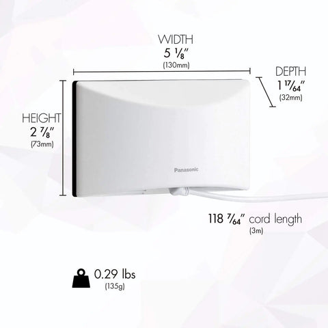 Indoor Window Mount Outdoor Security Camera With Strong Suction Cup No Drilling Needed, dimensions and weight shown.