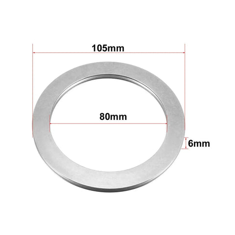 One Needle Roller Thrust Bearing With Washers For Hydraulic Rigs Drag Buster Design Pre Lubricated Bulletproof Smooth Rotation Shop Grade Reliability 80x105x6mm Axk80105 Specs, 80mm ID washer.