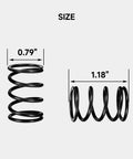 Dimensions of Racing 18lb Valve Springs Upgrade for Predator 212cc 196cc 224cc OHV Clone Engines GX160 GX200.