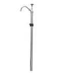 Built Tough Manual Piston Oil Drum Pump For 55 Gallon Barrels corrosion resistant stainless steel barrel pump with spout.