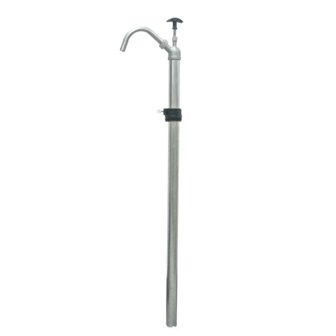 Built Tough Manual Piston Oil Drum Pump For 55 Gallon Barrels corrosion resistant stainless steel barrel pump with spout.