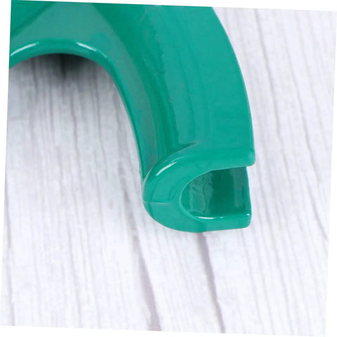 Close-up of the handle of Two Piece Copper Tubing Bender Set Manual Pipe Bending Tool For Professional Plumbing And Electrical Projects Easy Flex Elbow Maker.