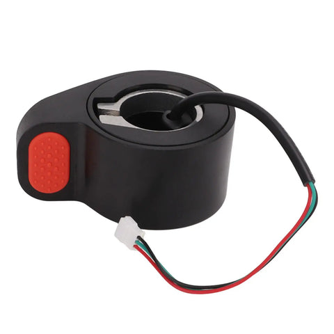 Thumb Accelerator Speed Dial For Electric Scooters Silicone Sleeve Non Slip Grip Durable ABS Build Easy Install Smooth Acceleration Compatible With PRO2 And Similar Models.