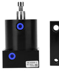 Swing Clamp Cylinder 90 Degree Rotary Actuator For Pneumatic Clamping Large Aluminum Construction Built To Last High Precision with mounting bracket