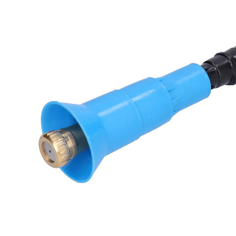 Blue Heavy Duty High Pressure Garden Sprayer With Adjustable Nozzle For Lawn Yard And Farm Irrigation Long Range Atomizer G One Half Inch Male Thread