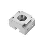 Straight Up Heavy Duty Cnc Wedge Vise For Precision Machining And Quick Change Workholding Rock Solid Multi Station Clamping Block with M6 M8 M10 holes