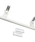 White Plastic Fridge Door Handle Replacement With Push Pull Design For Long Lasting Durability And Smooth Grip Fits Most Refrigerators Easy Install To Save Time And Maintenance Costs, 31 cm