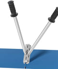 Two In One Hand Seamer Sheet Metal Tool For Standing Seam Roofing Pro Grade Jobsite Ready Heavy Duty Metal Bending And Seaming Pliers for Roof Edges Silver close-up