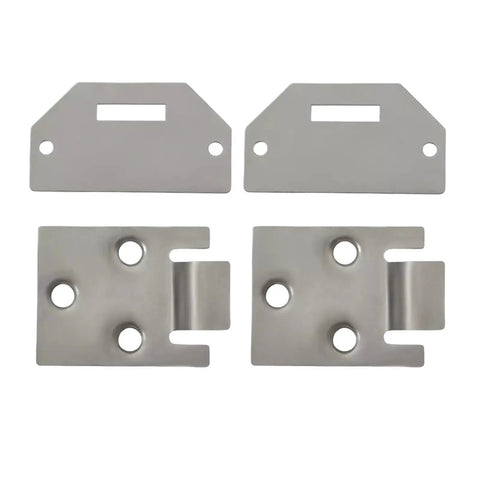 Metal hardware from Seat Cushion Repair Parts With Hardware For EZGO Medalist TXT Golf Cart 1994 Through 2013 Grab And Go Replacement Kit