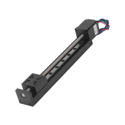 CNC Linear Slide Motion Stage With 200mm Stroke And 28 Stepper Motor Driven XYZ Positioning Table For Router Engraving Automation And Precise DIY Machining, alloy linear rail