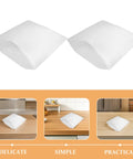 White EPE Foam Pouches 25 Pack for Fragile Glassware and Delicate Electronics displayed on countertops