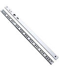 Rock Solid Heavy Duty Side Mounted Ball Bearing Drawer Slides Full Extension 17Mm Wide 9 Inch Cold Rolled Steel 2 Piece Set components.