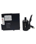 High Speed 400W AC Servo Motor With Absolute Encoder For Lathe Applications and industrial drive unit, front view.