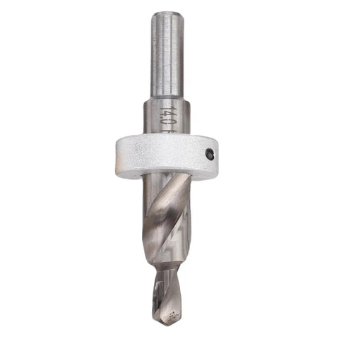 Versatile Heavy Duty Aluminum Profile Hole Punch Kit With M6 And M8 Step Drill Bits For Accurate Positioning On 20 30 40 Series Industrial Frame Structures And Machinery Installations, M6 step bit