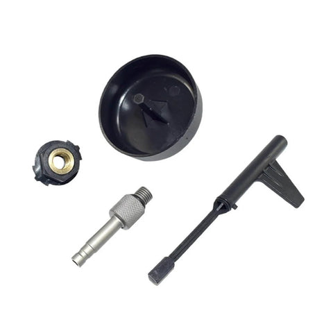 Pro Grade Transmission Oil Filling Tool Kit for Mercedes Benz 725.0 9 Speed, Oil Change Adapter Set, 3 Piece Set components