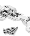 Heavy Duty Lockable Hatch Latch Stainless Steel for Boats and Marine Use Anti Rattle SUS316 shown with mounting screws