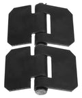 Heavy Duty Weld On Trailer Door Hinges Tough Steel Gate Hinges Weldable Butt Hinges Two Pack for trailers and gates