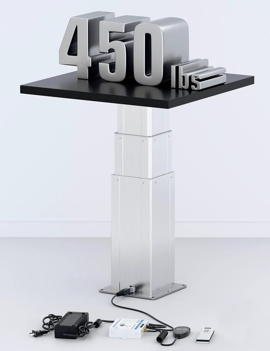 Electric Lift Table With Motorized Column 450 Lb