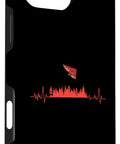 Hang Glider Art Case For Iphone 16 Pro Max With Two Piece Protection Scratch Resistant Polycarbonate Shell And Shock Absorbent TPU Dope Hang Gliding Gift