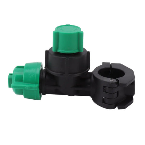 Stainless Steel Sprayer Nozzle Tips for Farm Spraying and Fogging Easy Install Drip Proof Performance, black and green.