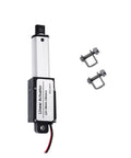 12V DC Linear Actuator 150N Push Rod With 4mm Stroke Quiet High Frequency Geared Motor Short Circuit Protected Durable Electric Actuator For Home Appliances And DIY Projects Workhorse with mounting brackets