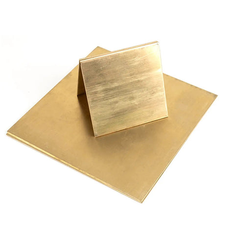 Brass Metal Sheet Flat Three Millimeter Thick Blank For Engraving CNC Cutting Hobby Handcrafts And Metalworking 200 By 300 Millimeter