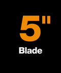 5 Inch Serrated Blade Grass Shears With Power Lever Technology for edge trimming and ornamental grass.