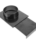 100mm Plastic Valve Dust Collector Blast Gate Fits Most Vacuum Cleaners Easy Install Hose Fitting for dust collection use, polypropylene material.