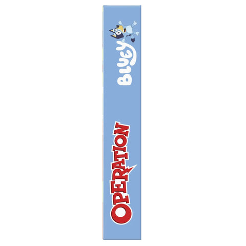 Legit Awesome Bluey Pediatrician Board Game For Kids Featuring Electronic Talking Sound Effects And All In One Carry Case With Two Play Modes And Super Chill Family Fun For Ages 6 Plus Totally Rad Interactive Playtime. Bluey themed box with 'Operation' title displayed.