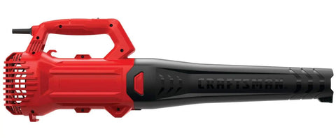 Powerful Corded Leaf Blower With 9 Amp Motor, Lightweight Handheld Axial Electric Blower, 140 MPH Air Flow And 450 CFM side view