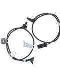 Heavy Duty Abs Wheel Speed Sensor Set for Front Passenger and Driver Side with straight plug connectors for Chevy trucks.