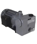 Heavy Duty Industrial Diaphragm Vacuum Pump Built Like A Tank For Rock Solid Suction That Crushes Through Heavy Loads Without Breaking A Sweat While Running Dead Silent For Smooth Shop Vibes, showing rugged steel construction.