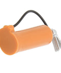 Orange Fire Safety Prop For Rc Crawlers Axial Scx24 Scale Decor Snap On Accessory on a white background, lightweight plastic, easy setup.