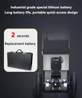 Smooth Electric Stair Climber Hand Truck Battery Powered Trolley Motorized Moving Cart For Home Relocation Heavy Duty Loader Tool with lithium battery.