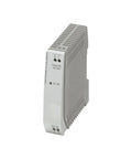 Rock Solid Switching Power Supply Uno Ps 1AC To 24DC Thirty Watt Industrial Automation energy management modular box in grey.