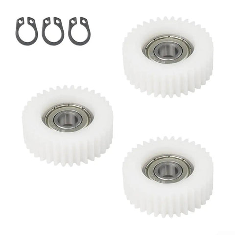 Three Pack 36T Electric Bike Wheel Hub Planetary Gears With Bearing Nylon Gear Set For Ebike Motor Upgrade Pro Grade Durable High Quality