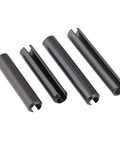 Spring Dowel Roll Pin Set M6x10 To 60mm Carbon Steel Black Finish for gears and pulleys in home workshop and machine fasteners