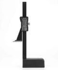 Digital Height Gauge With Magnetic Base For Woodworking 0-150mm Precision Height Adjustment Tool side view against white background