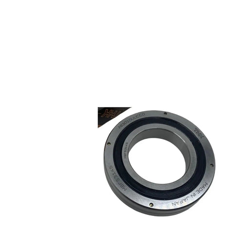 Badass Cross Roller Ring Rb10016 Precision Slewing Bearing For Industrial Robot Arm And Rotary Table close-up view with metal finish.