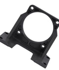 Beefy Heavy Duty Aluminum Motor Mount Bracket For 180W To 250W Equipment, Reinforced Base Plate, Vibration Resistant, Black Finish